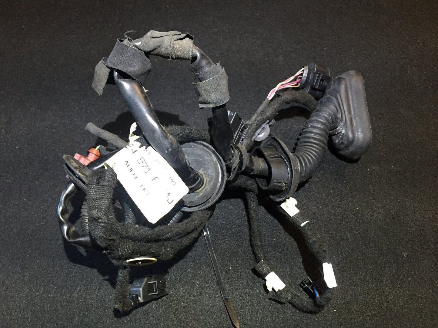 03 04 05 06 Audi A8 D3 Rear Right Pass Door Wire Harness OEM