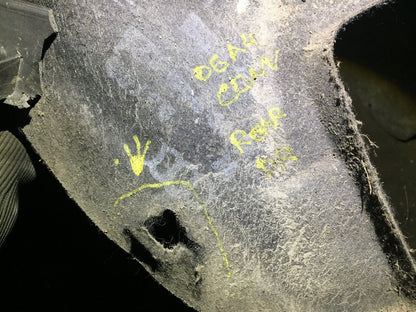 04 05 06 Audi A4 Convertible Rear Left Fender Liner Splash Guard Shield OEM