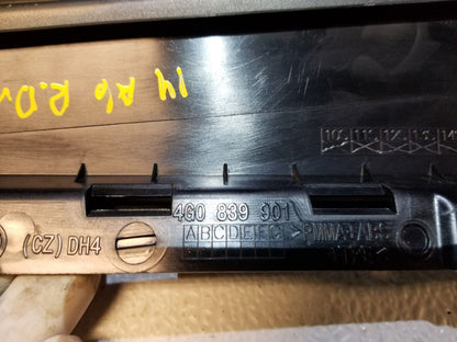12 13 14 15 Audi A6 Rear Left Driver Side Door Exterior Pillar Molding Trim OEM