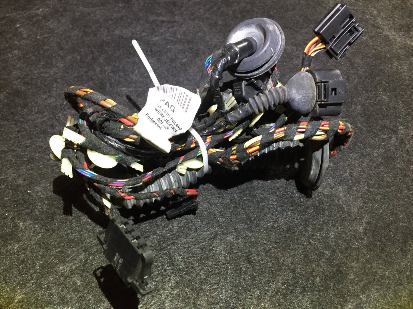 04 05 06 Porsche Cayenne Front Right Pass Door Wire Harness 7l5971120 OEM