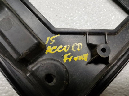 13 14 15 Honda Accord Front Bumper License Plate Mounting Bracket 71145-t2a OEM