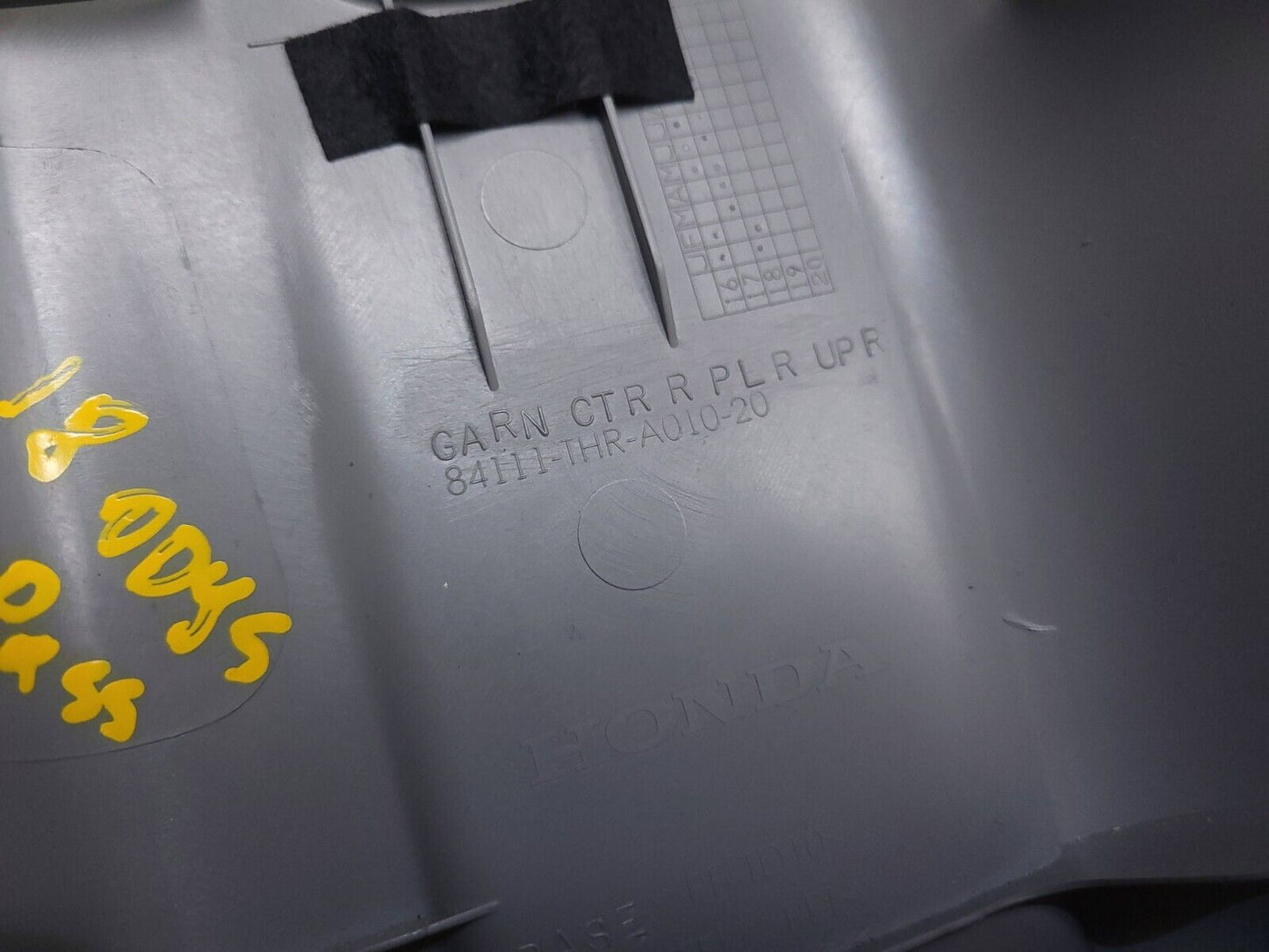 18 19 20 21 22 Honda Odyssey Right Passenger Side B Pillar Upper Trim Cover OEM