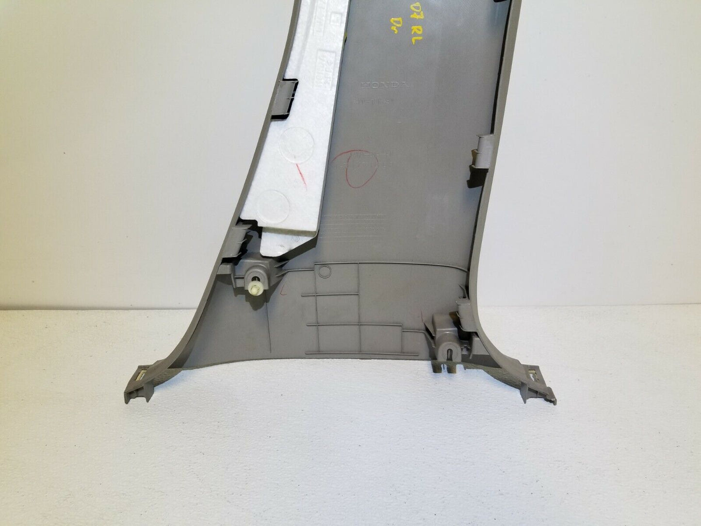 06 07 08 Acura Rl Center Left Driver Side B Pillar Lower Trim Panel OEM