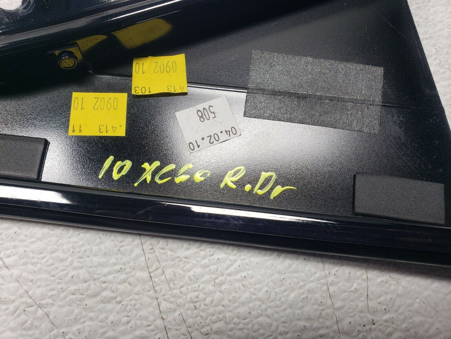10 11 12 13 Volvo XC60 Rear Left Driver Side C Pillar Trim Molding Panel OEM