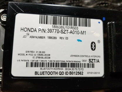 11 12 13 14 15 16 Honda Cr-z Telephone Bluetooth Control Unit Module OEM 82k
