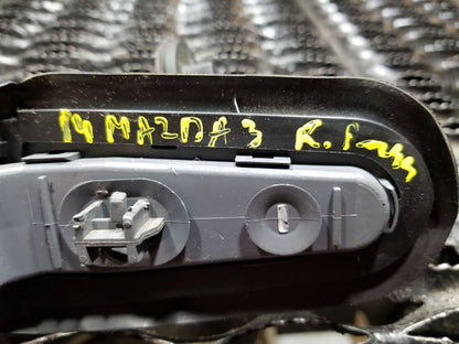 2014 2015 2016 Mazda 3 Rear Right Passenger Side Door Wire Harness OEM 16k