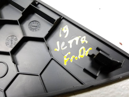 19 20 21 Volkswagen Jetta Left Driver Side Dash End Cap Cover OEM