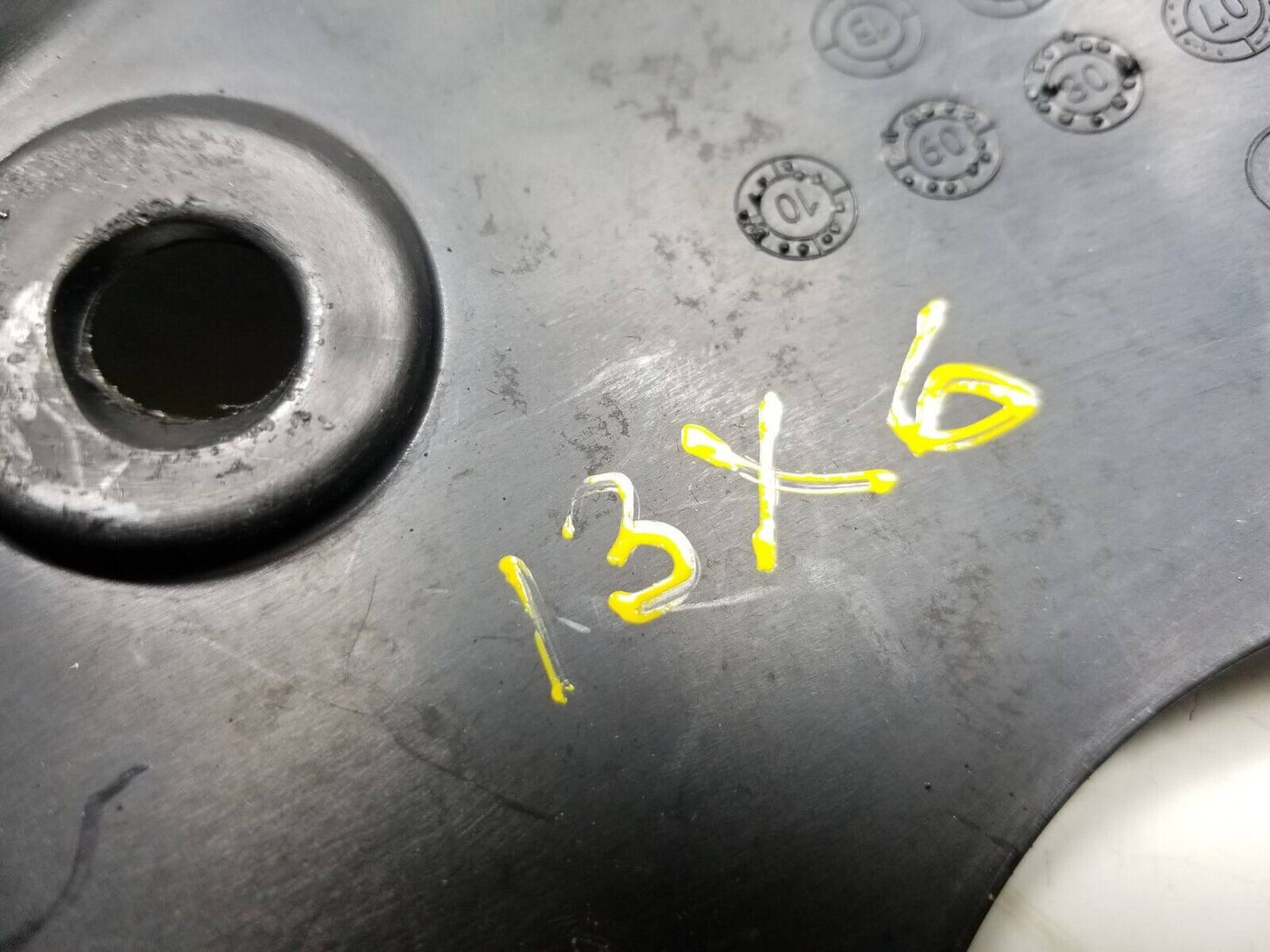 07 08 09 10 11 12 13 BMW X6 Rear Subframe Sub Frame Right Protector Shield OEM