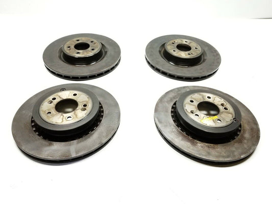 20 21 22 Kia Stinger Brake Disc Rotors 4pcs OEM 312 Miles