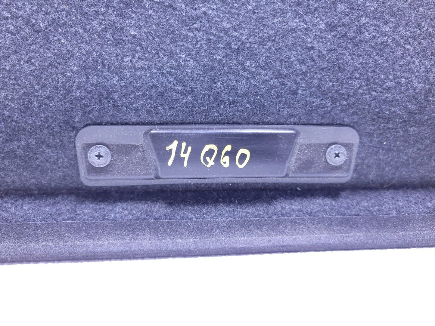 2014 2015 Infiniti Q60 Coupe Sun Roof Sunroof Shade Liner Cover Panel Trim OEM