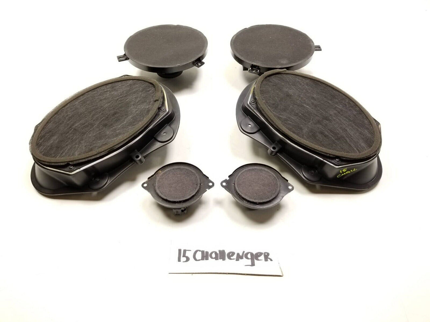 15 - 18 Dodge Challenger Audio Sound Tweeter Speaker 6pcs OEM