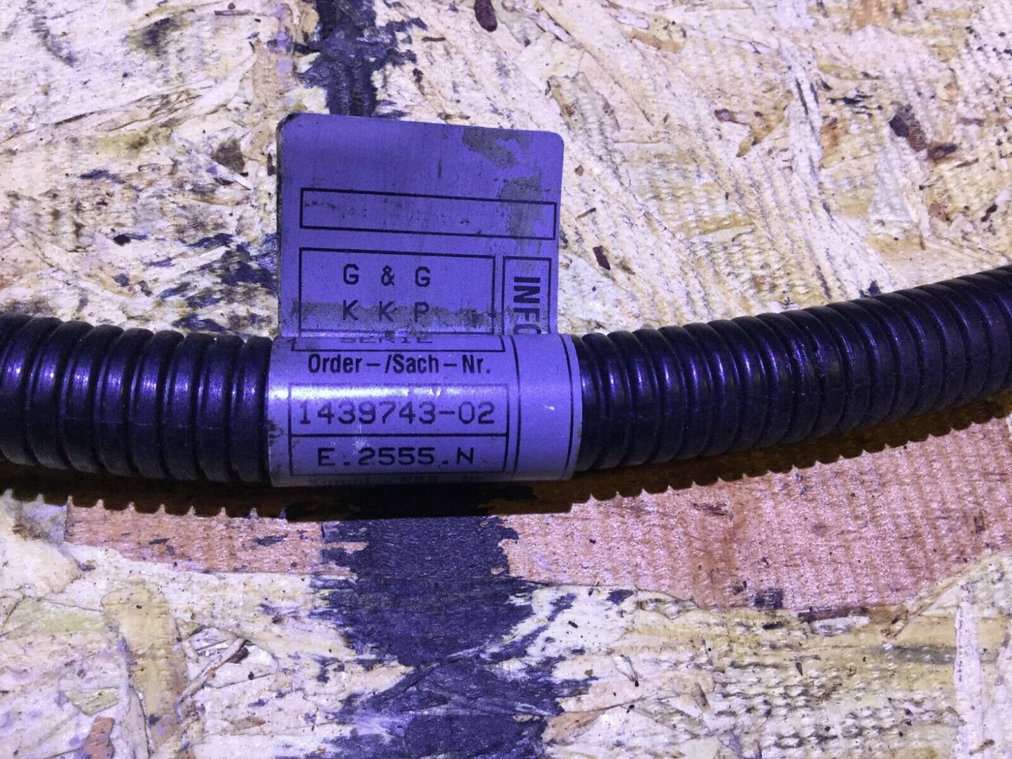 04 05 06 BMW X3 E83 3.0l Atrter Alternator Positive Cable 1439743 OEM D33