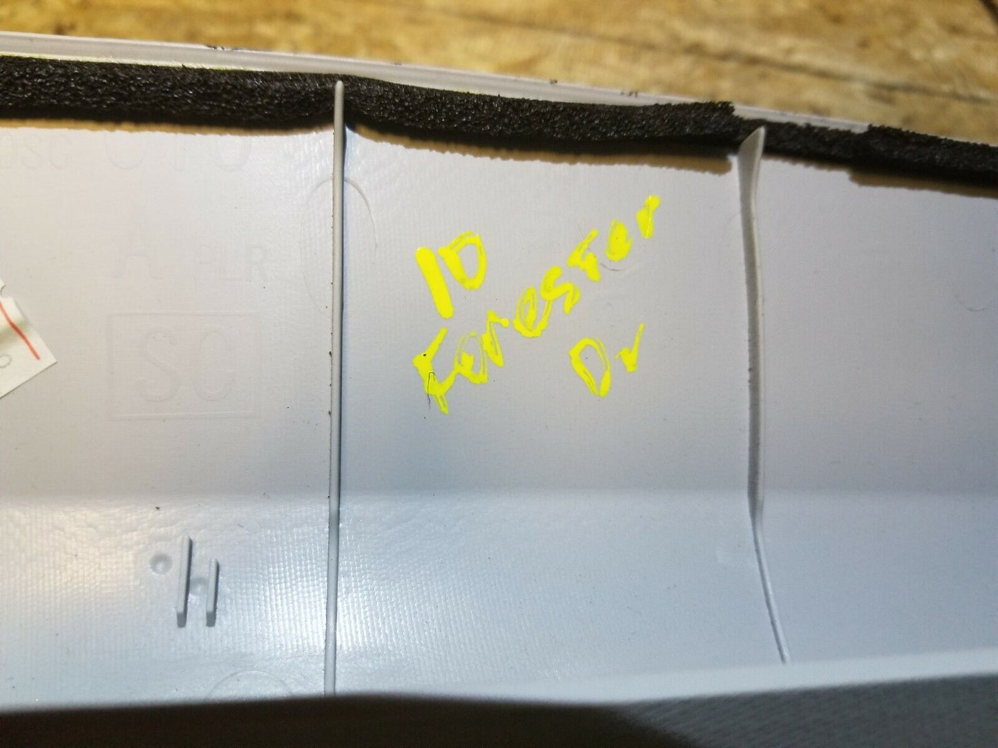 08 09 10 11 Subaru Forester Left Driver Side Windshield A Pillar Trim OEM