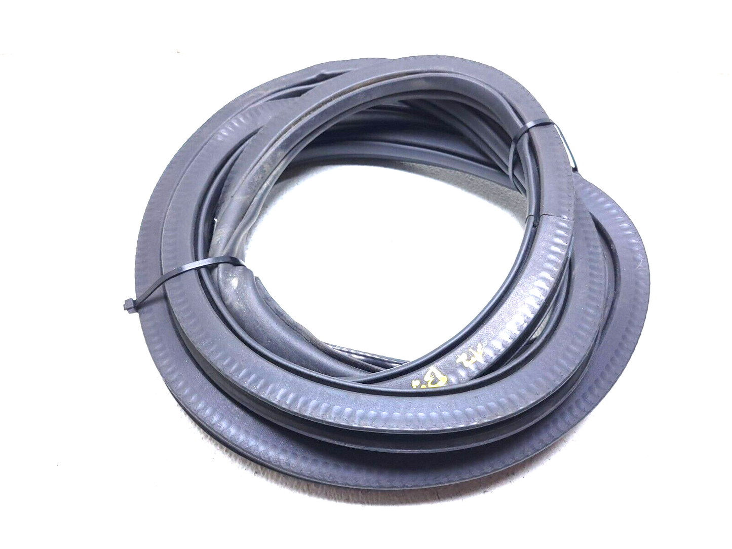 12-19 Volkswagen Passat B7 Rear Door Weatherstrip Seal Passenger Side Right OEM