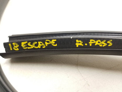 17 18 19 Ford Escape Door Weatherstrip Seal Rear Right Passenger Side OEM