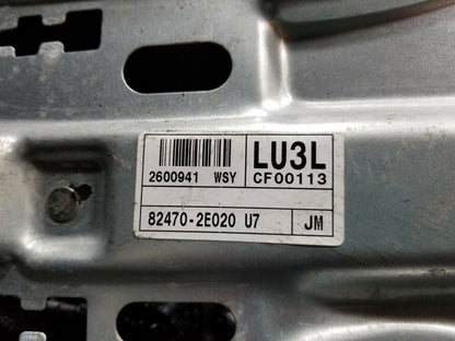 07 08 09 Hyundai Tucson Front Left Driver Door Window Regulator OEM 89k