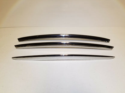 10 11 12 13 Mini Cooper R56 Front Upper Grille Chrome Strip Molding 3pcs OEM