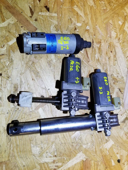 04 05 06 07 BMW 530xi E60 Front Seat Adjust Motor Driver Left 3pcs OEM