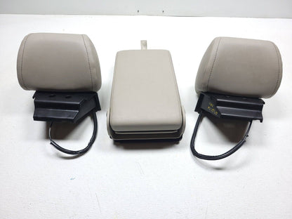2006 - 2010 Jeep Grand Cherokee Rear Seat Headrest Left & Right W/ Armrest OEM