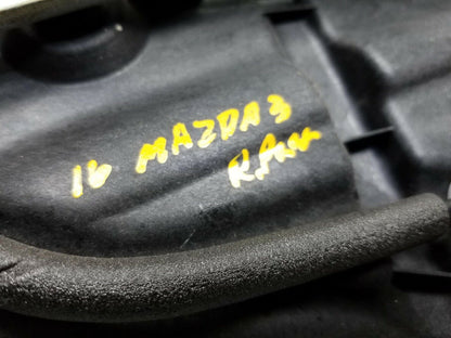 14 15 16 Mazda 3 Sdn Rear Right Pass Door Window Regulator Panel OEM 41k Miles