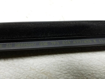 2011 - 2014 Porsche Cayenne Rear Left Driver Side Door Window Vhrome Molding OEM