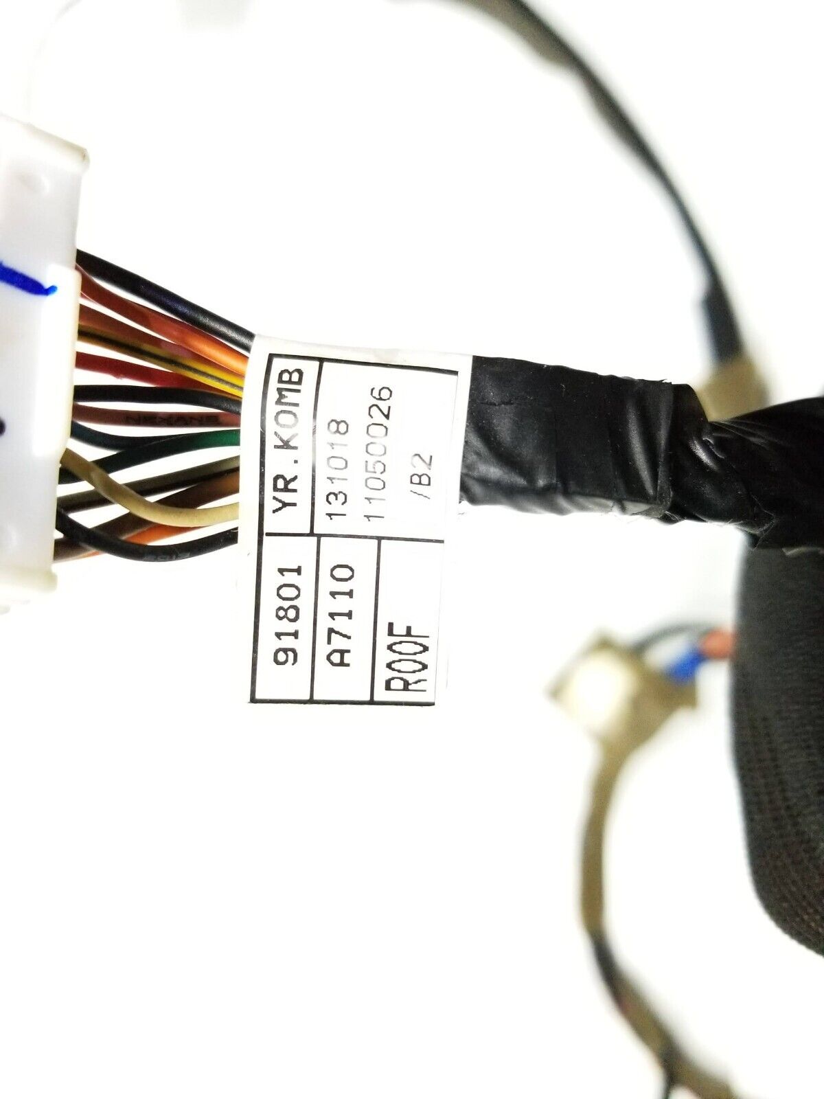 14 15 16 Kia Forte Roof Wire Harness 91801-a7110 OEM
