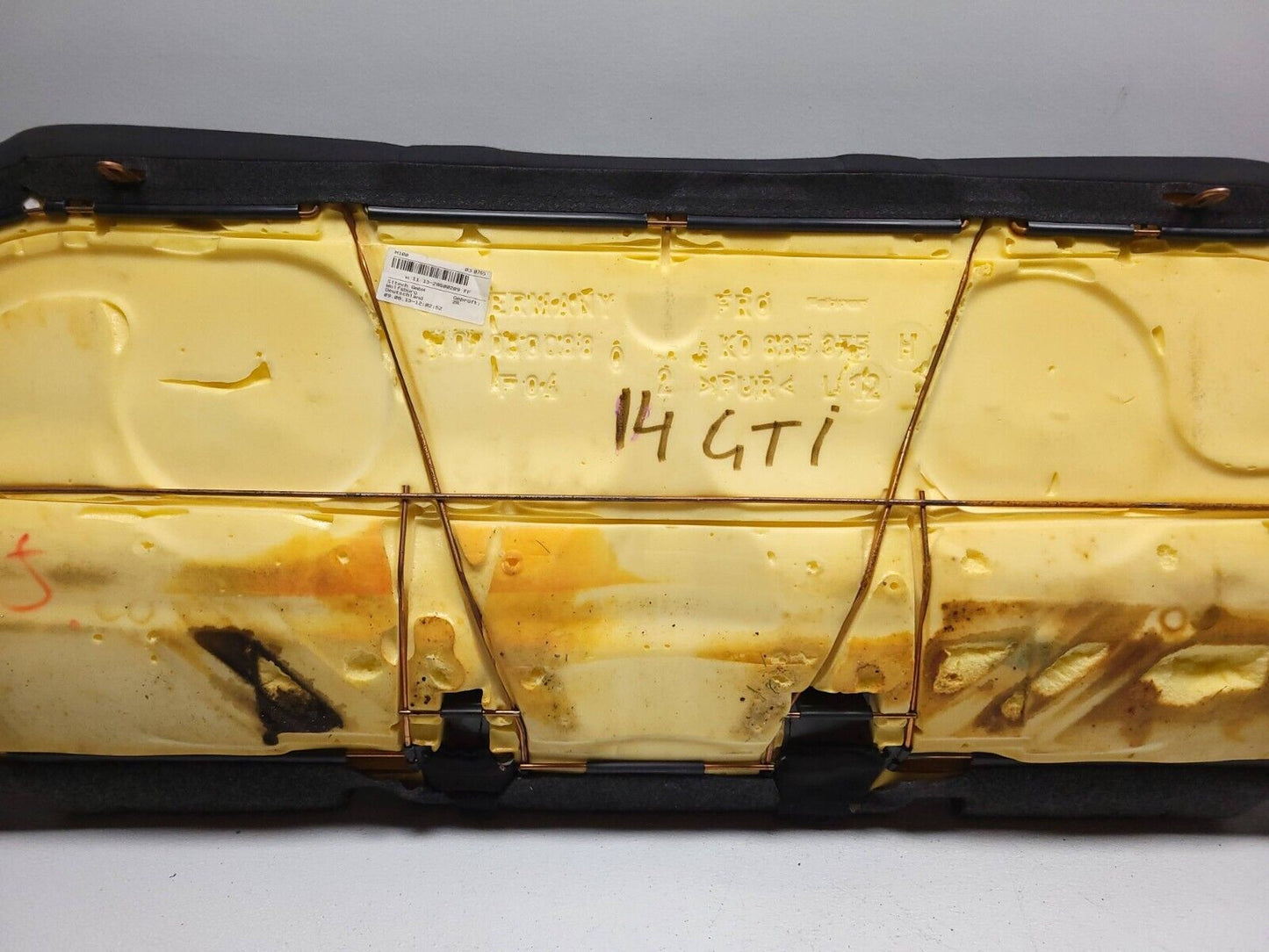10 11 12 13 14 VW Golf GTI Rear Seat Lower Cushion OEM