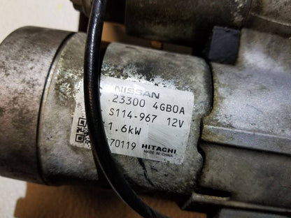 15 16 17 18 19 Infiniti Q50 3.0l Starter Motor OEM 62k Miles