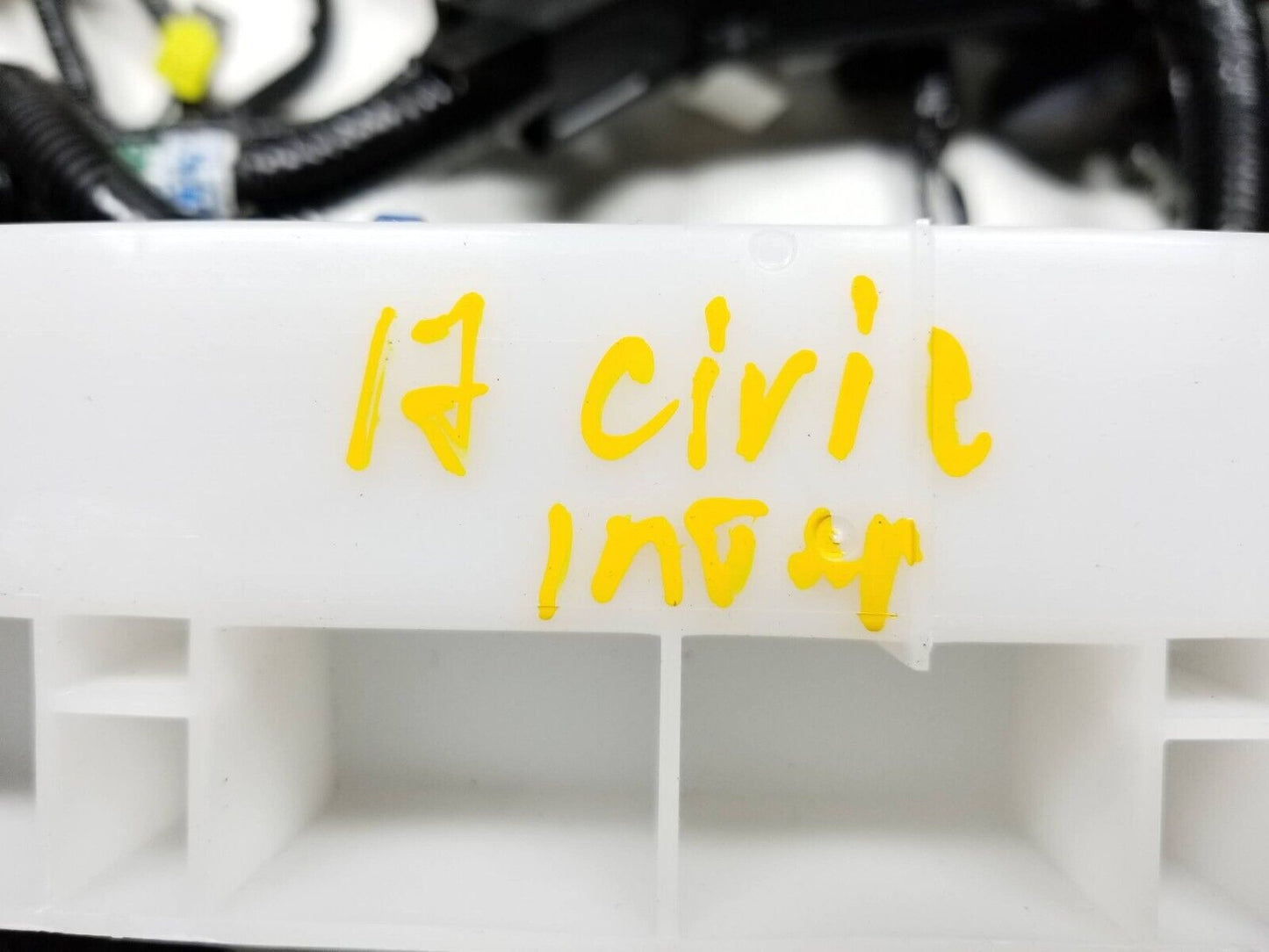 16 17 18 Honda Civic Sedan Interior Wiring Harness 32107-tba-a004 OEM