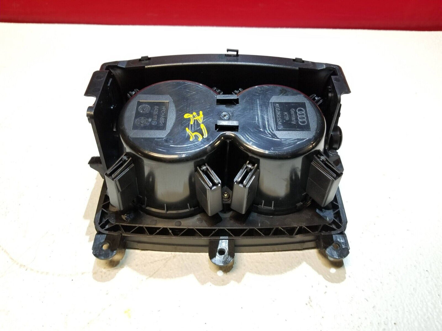 12 13 14 15 Audi A6 Center Console Cup Holder 4g0862534 OEM