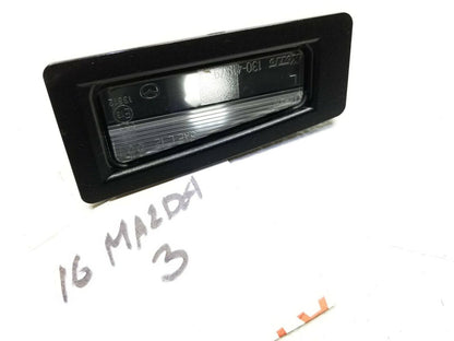 14 15 16 Mazda 3 Sdn License Plate Light Lamp Pair OEM 41k Miles
