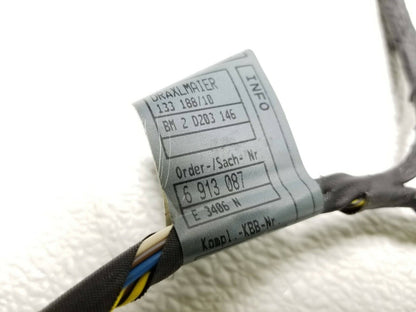 01 02 03 04 05 BMW E46 Rear Left Driver Door Wire Harness OEM 125k Miles