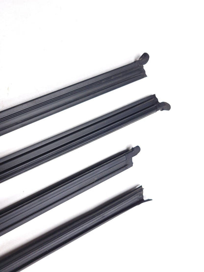 12-19 Volkswagen Passat B7 Door Window Inner Weatherstrip Seal 4pcs OEM