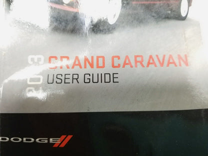 2013 Dodge Grand Caravan Ownres Manusl Book W/ Case OEM