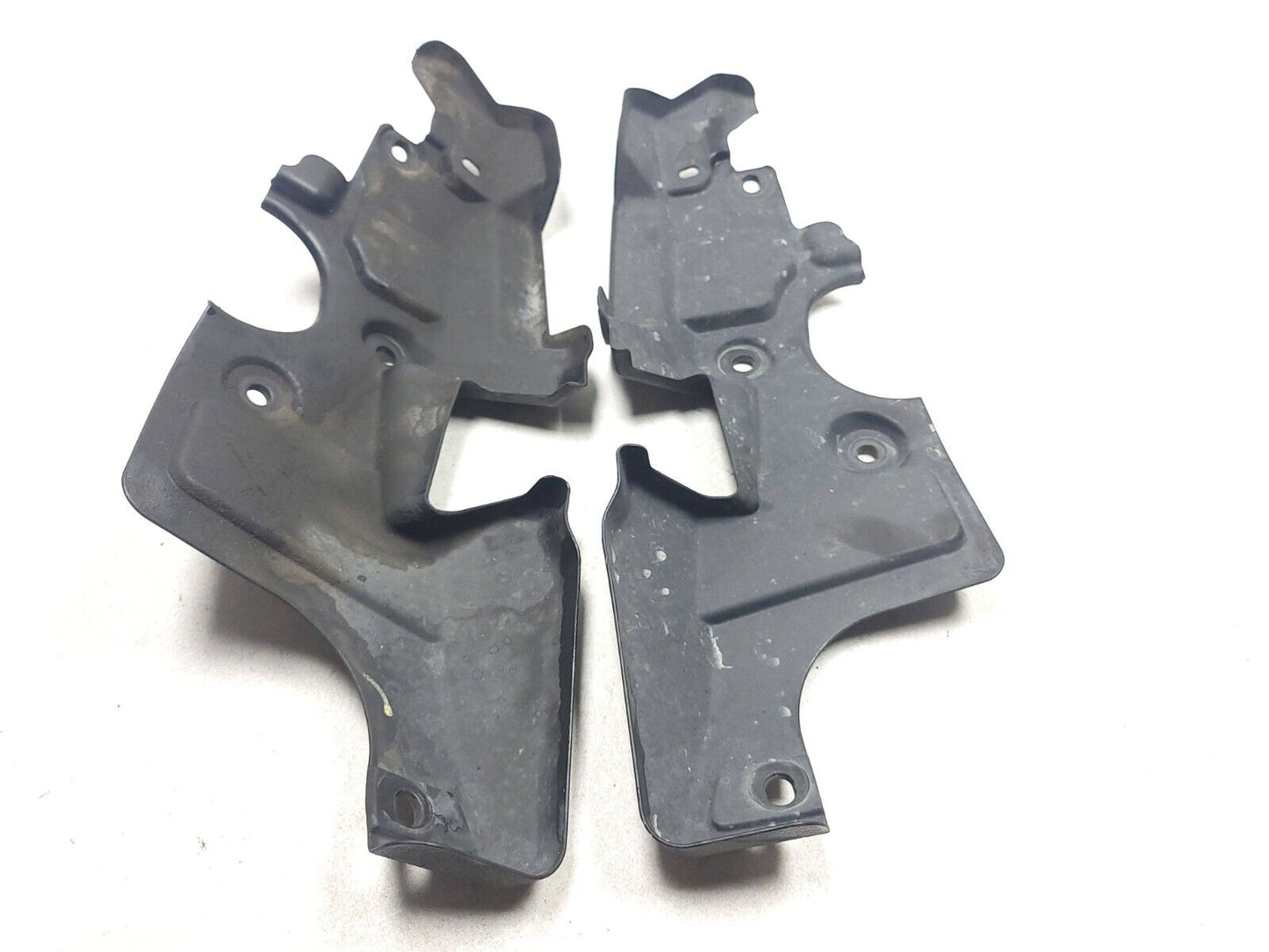 2013-2016 Genesis Coupe Radiator Core Support Side Cover Left & Right Pair OEM