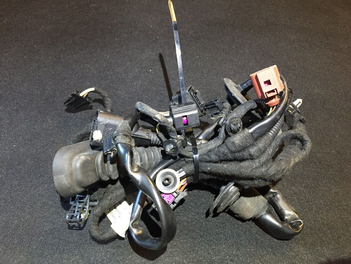 03 04 05 06 Audi A8 D3 Front Right Passenger Door Wire Harness 4e0971030 OEM