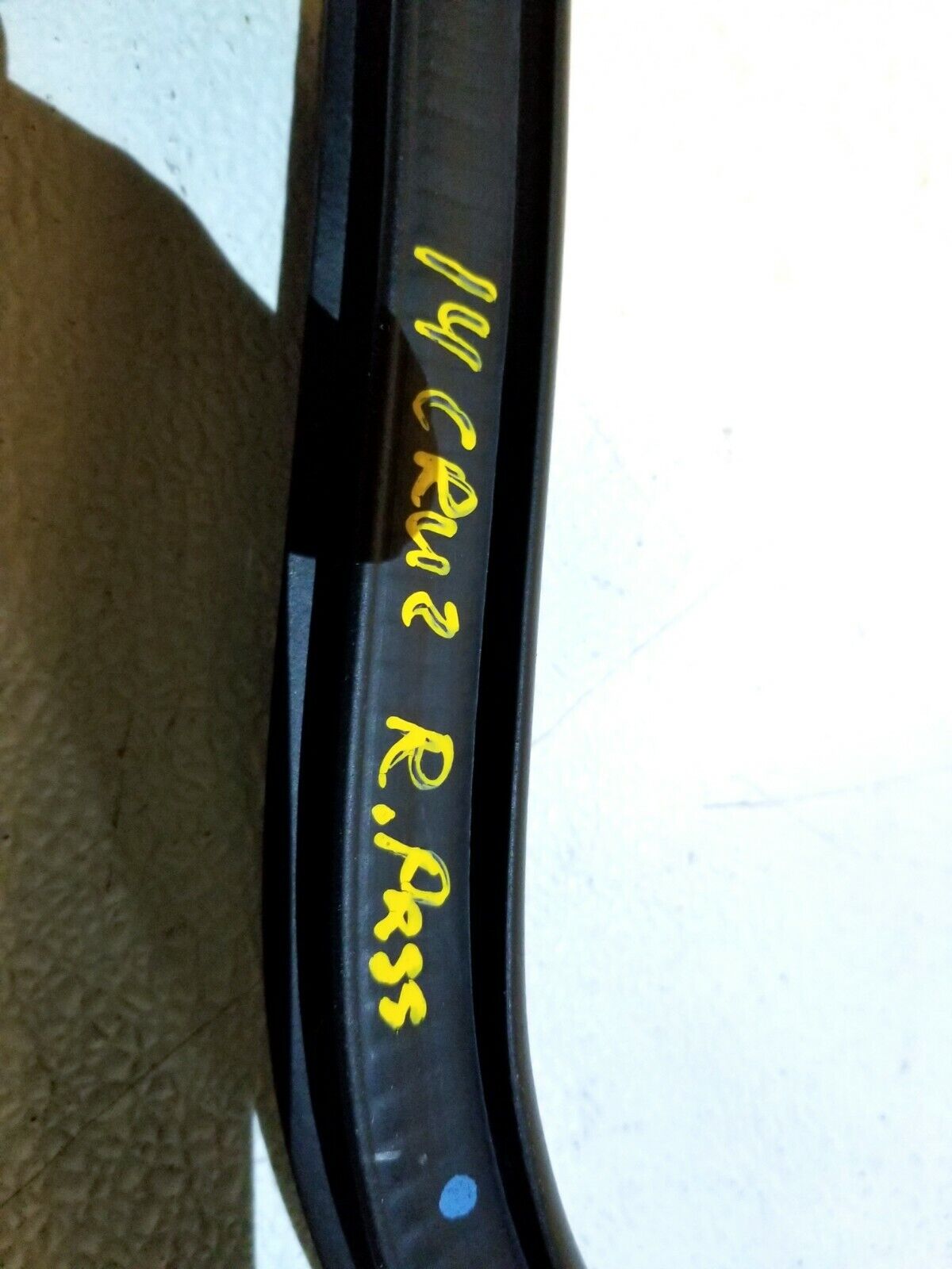 11 12 13 14 15 Chevy Cruze Rear Right Pass Door Weatherstrip Seal OEM 23k