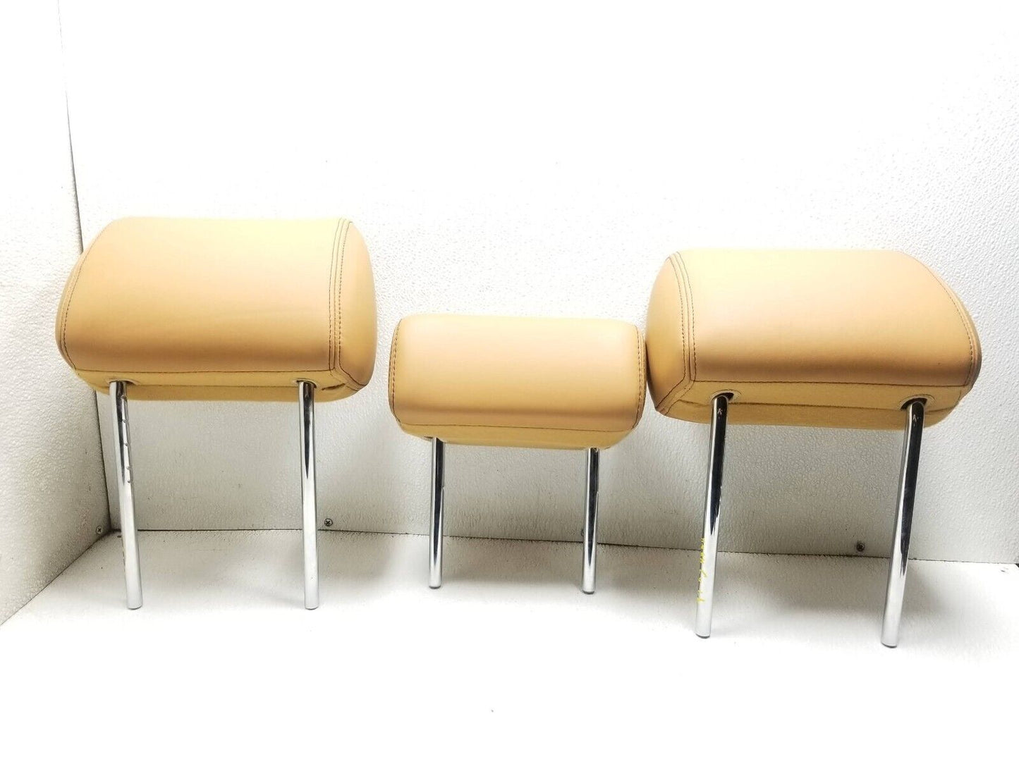 10 11 12 13 Jaguar XJ Headrest Rear Seat 3pcs OEM