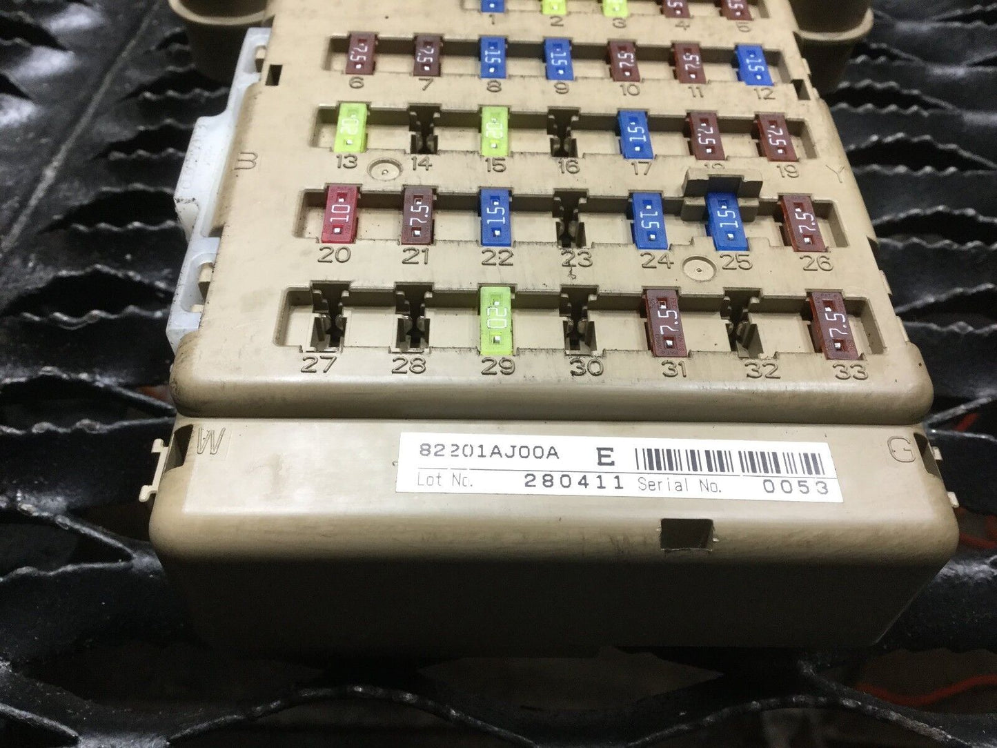 10 11 12 13 14 Subaru Outback Legacy Sw 2.5 At Interior Fuse Box OEM 82201aj00a