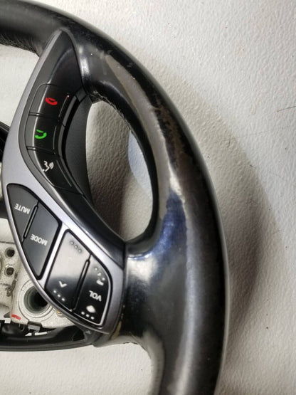 14 15 16 17 Hyundai Elantra Gt Steering Wheel Black Leather OEM