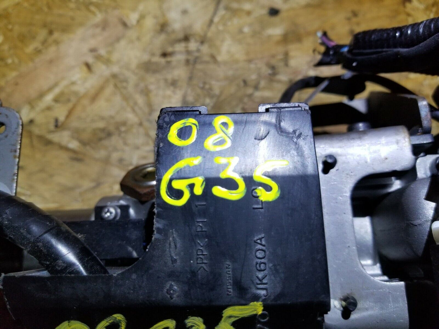 08 2008 Infiniti G35 Steering Column W/ Motors OEM