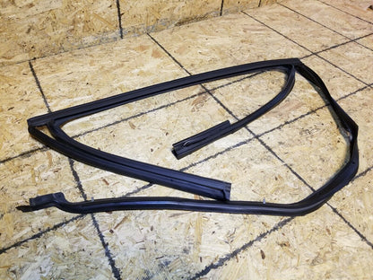 02 03 04 VW Passat Sedan B5 Rear Left Driver Door Window Weatherstrip Seal OEM