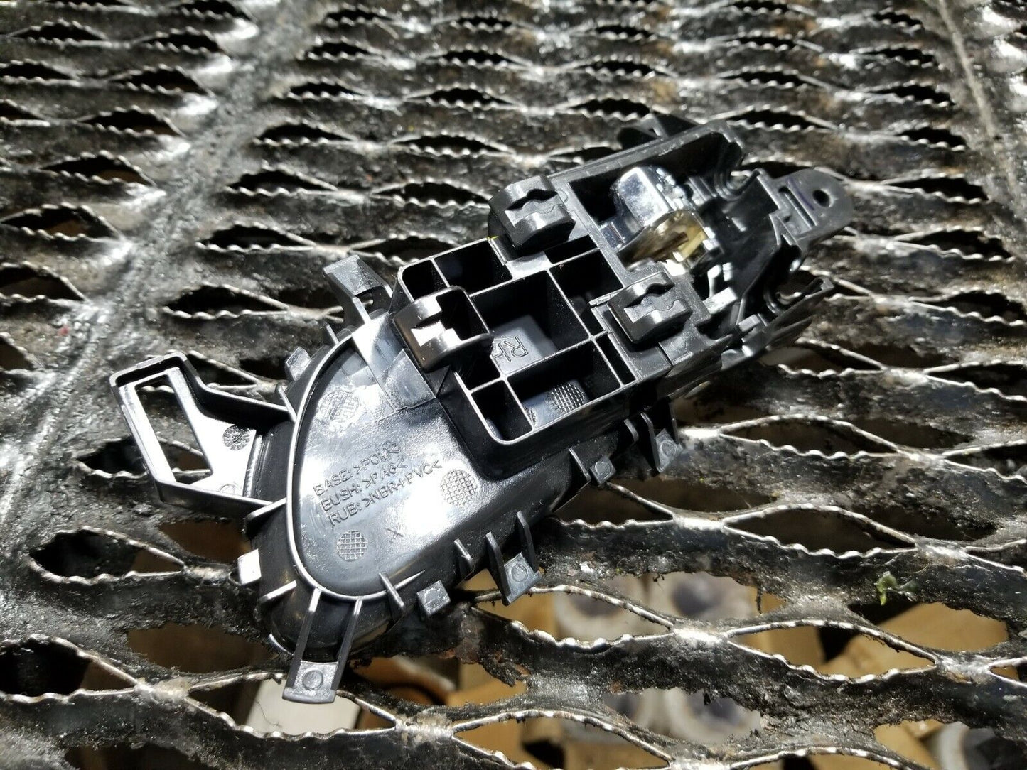 16 17 18 Nissan Sentra Rear Right Pass Side Interior Door Handle Chrome OEM 40k