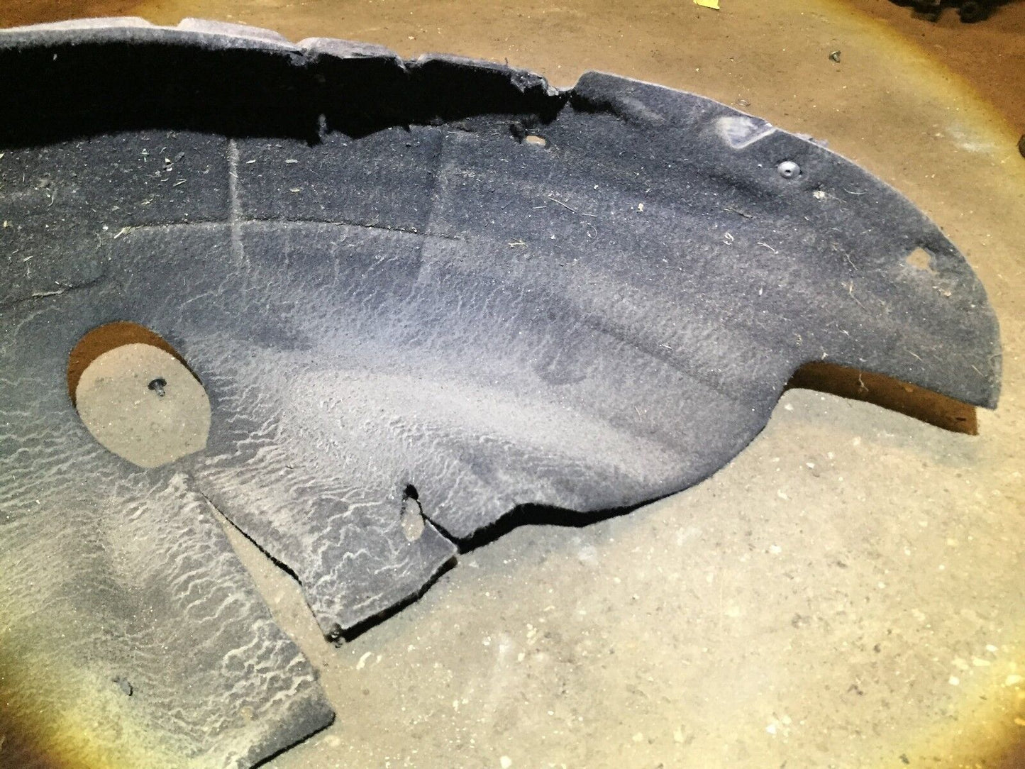 04 05 06 Audi A4 Convertible Rear Left Fender Liner Splash Guard Shield OEM