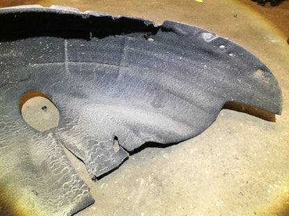 04 05 06 Audi A4 Convertible Rear Left Fender Liner Splash Guard Shield OEM