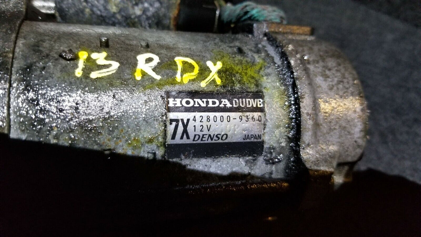 13 14 15 Acura RDX Engine Starter Motor OEM