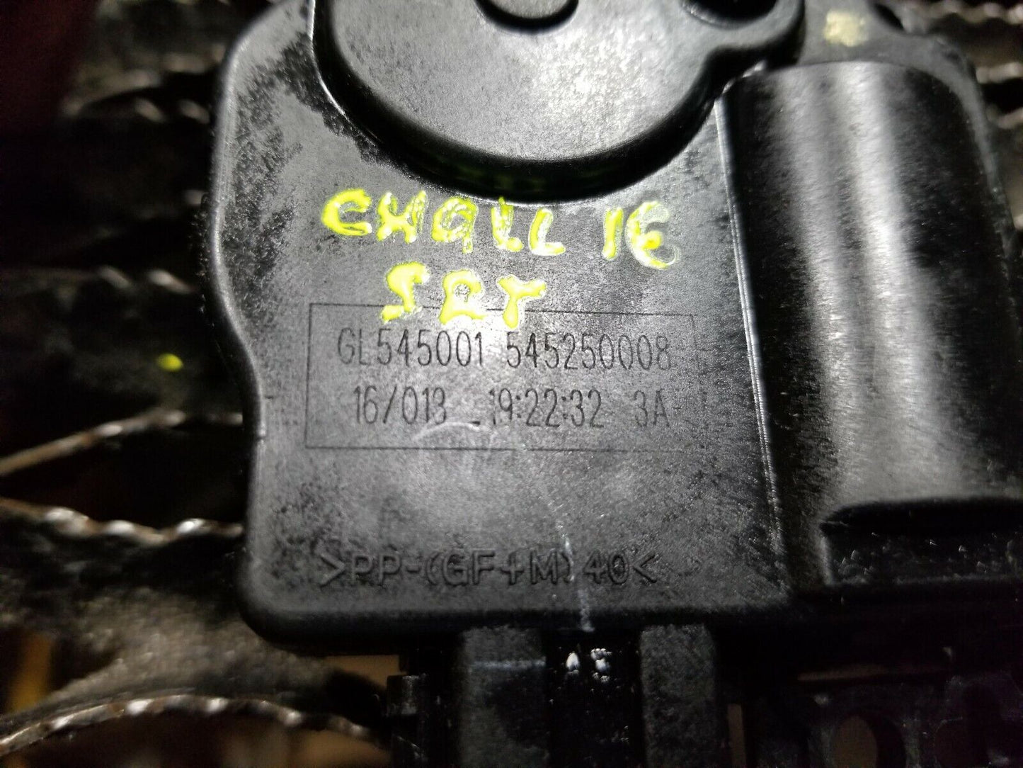 16 17 Dodge Challenger SRT AC HVAC A/c Heater Flap Servo Actuator Motor OEM 12k