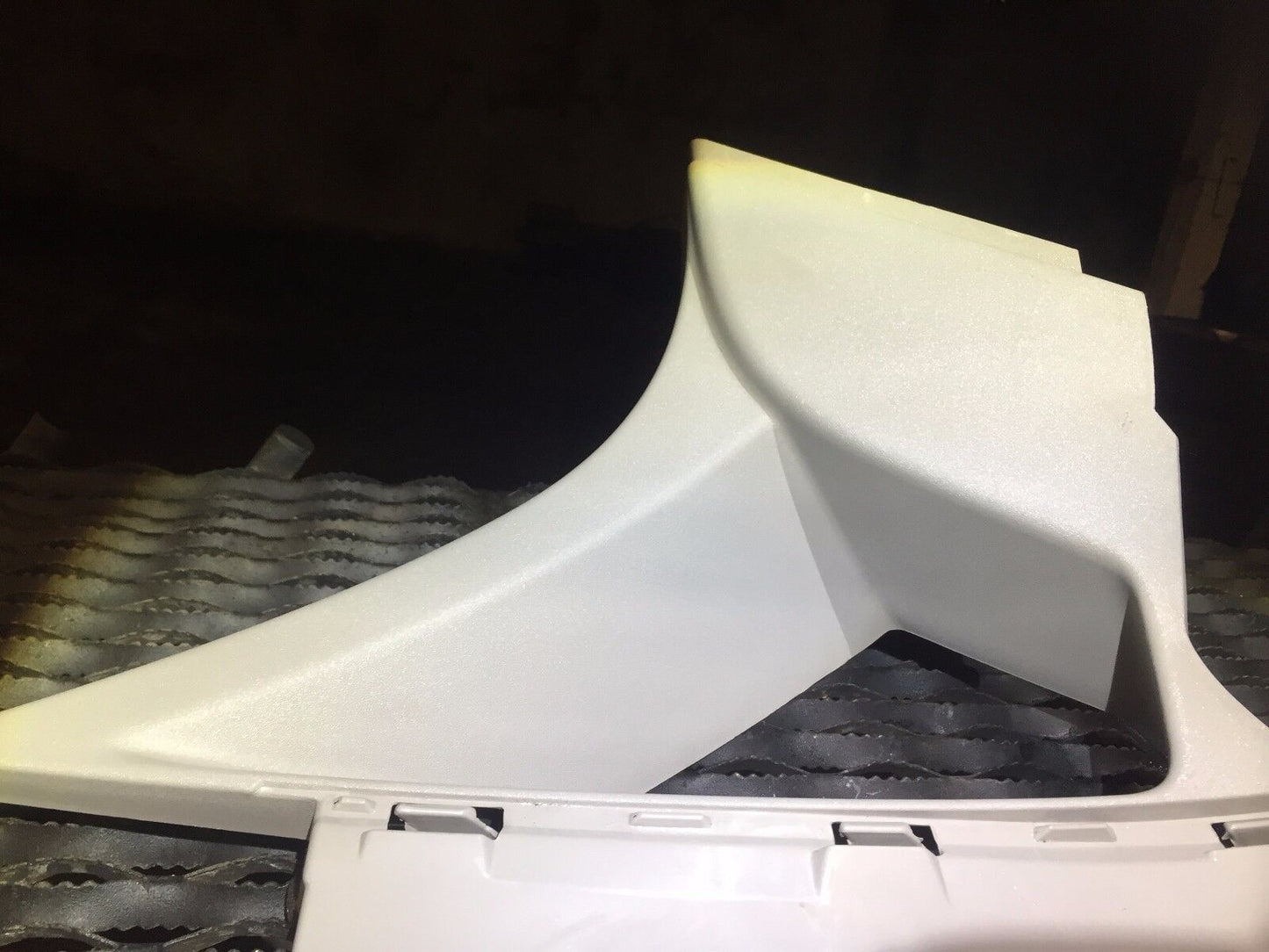 05-11 Volvo S40 Driver Side Rear Quarter Glass Window Trim Bezel Garnish OEM
