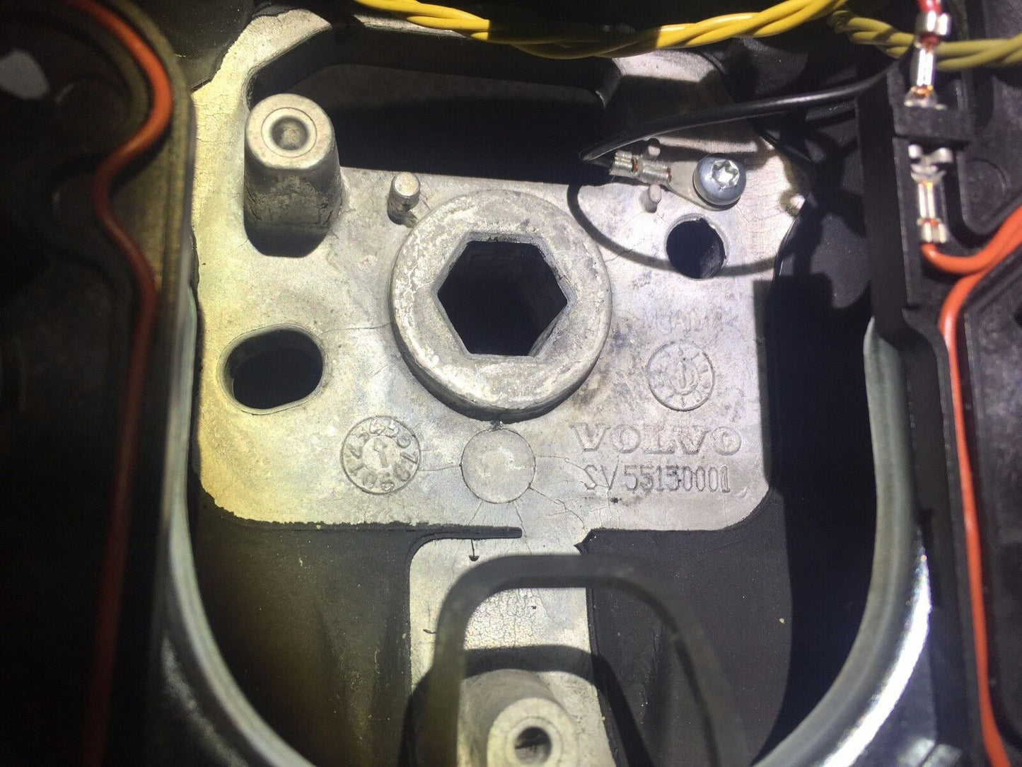 05 06 07 08 09 10 11 Volvo S40 Steering Wheel Cruise Voice Control Leather OEM