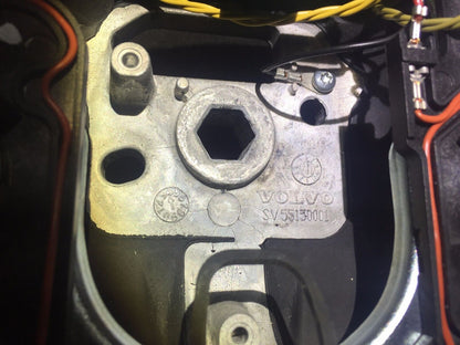 05 06 07 08 09 10 11 Volvo S40 Steering Wheel Cruise Voice Control Leather OEM